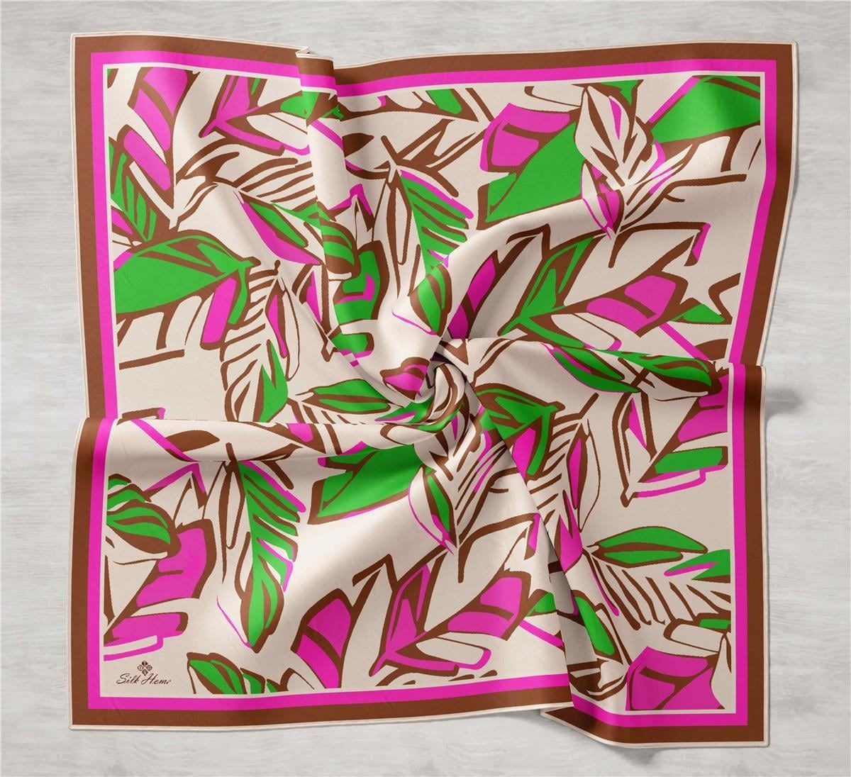 Silk Home Twill İpek Eşarp 11407-12