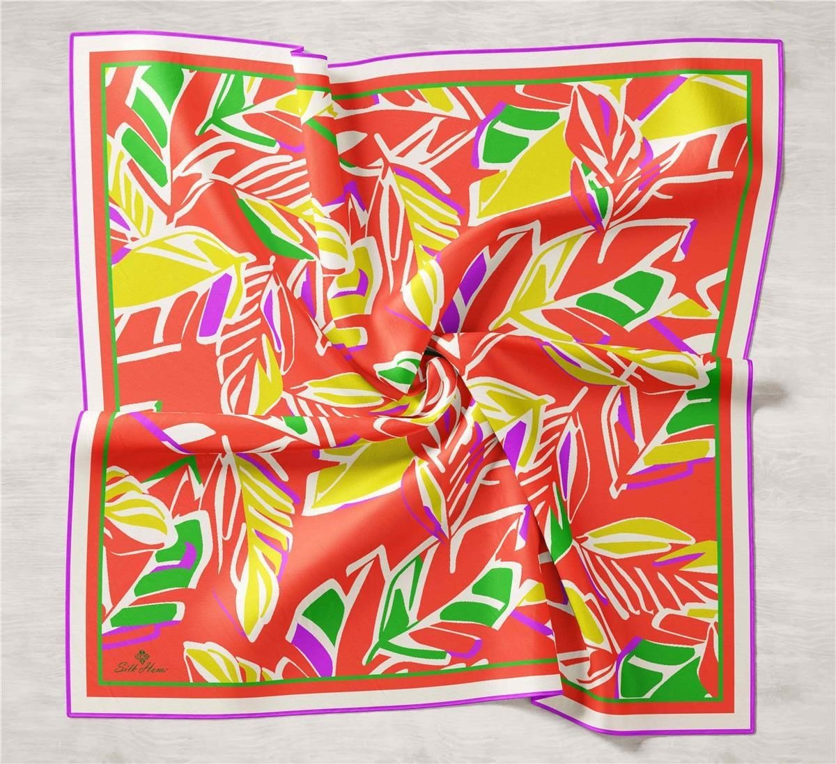 Silk Home Twill İpek Eşarp 11407-13