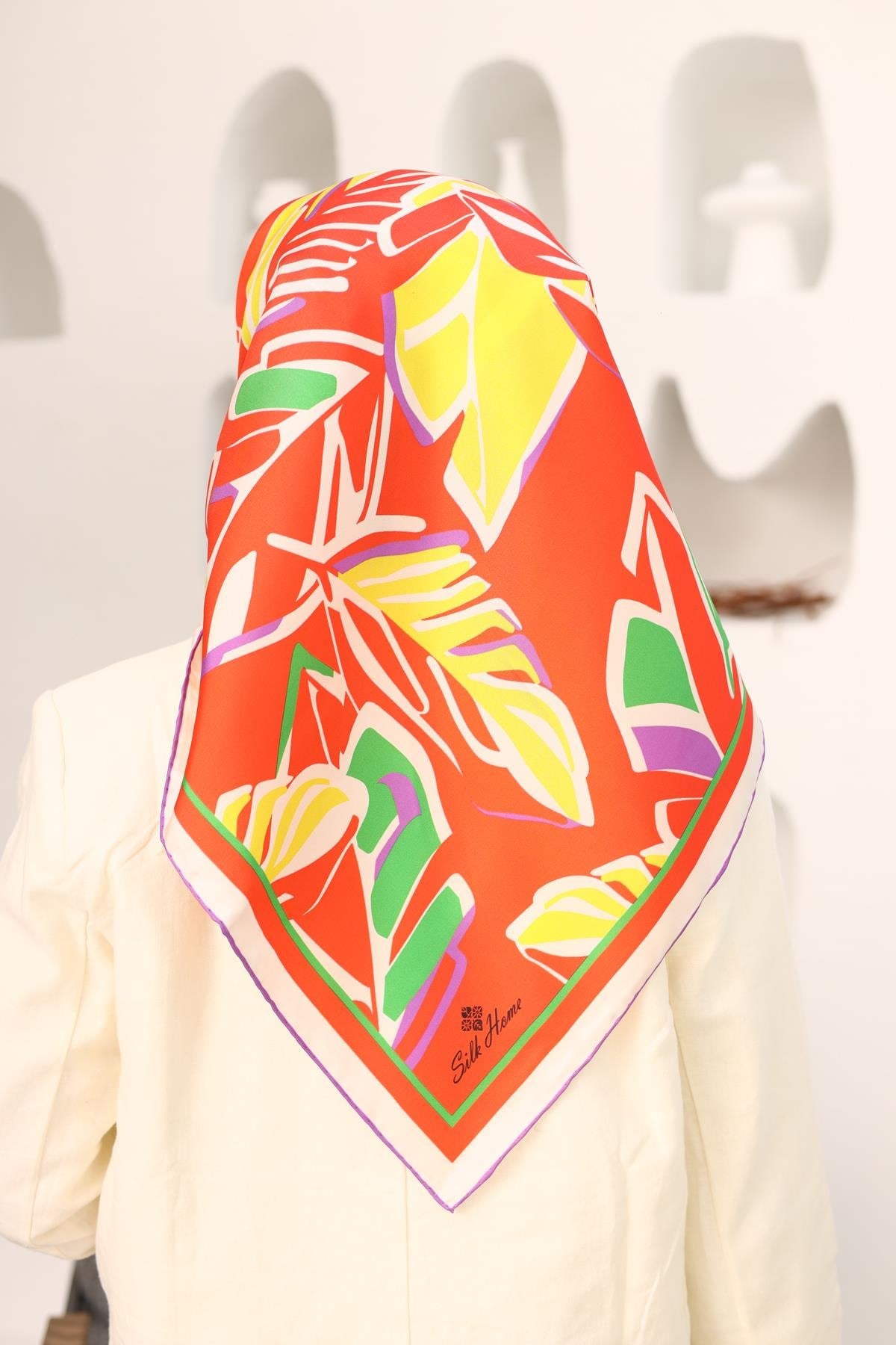 Silk Home Twill İpek Eşarp 11407-13