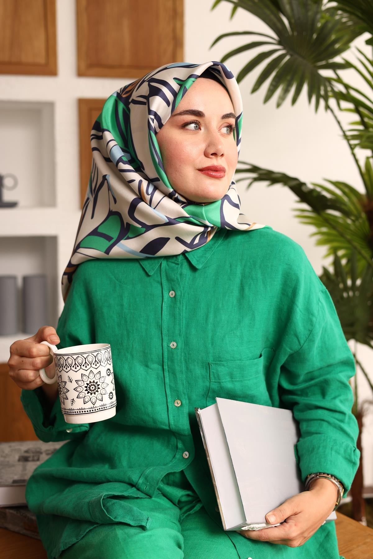 Silk Home Twill İpek Eşarp 11407-42