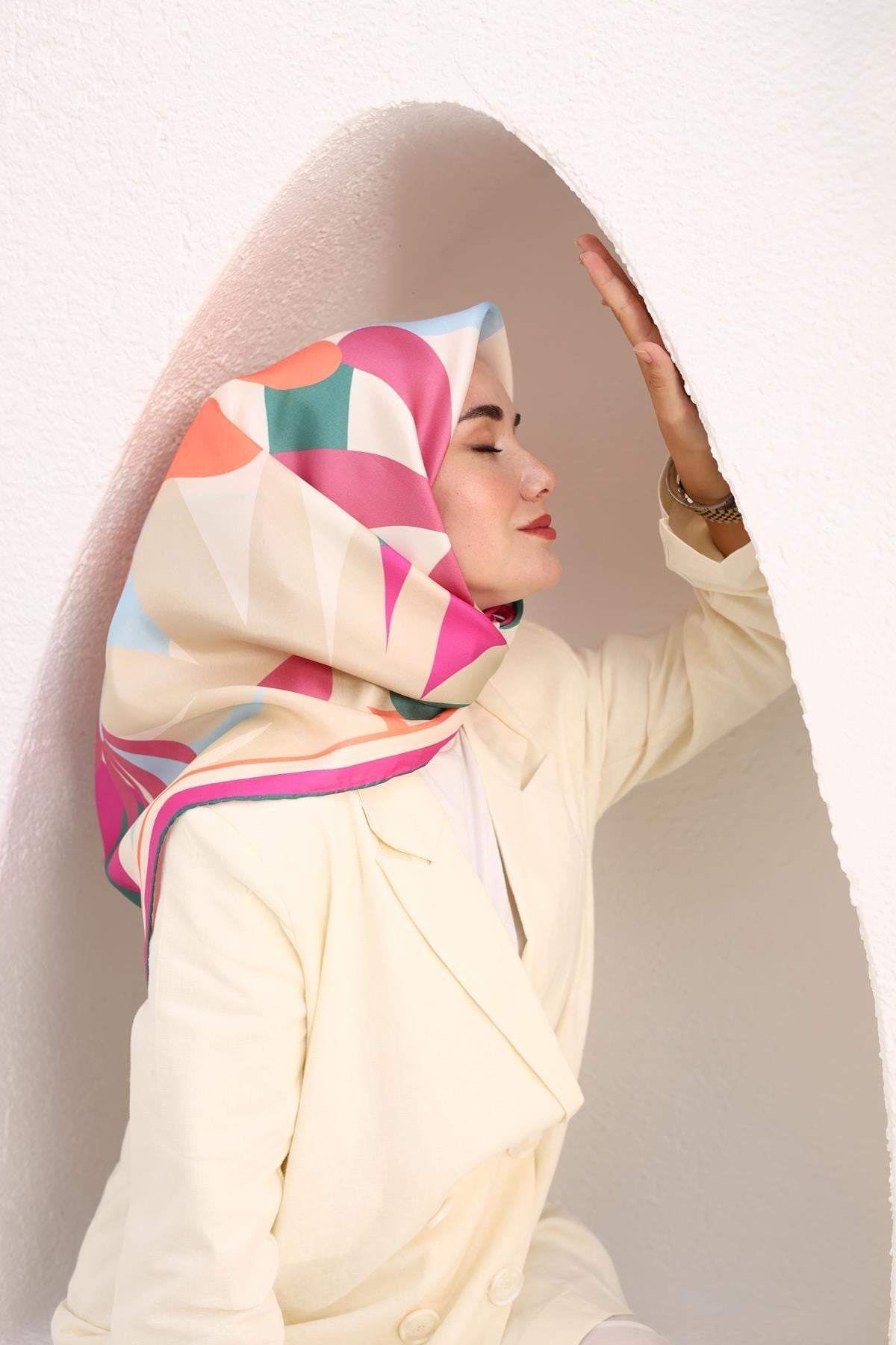 Silk Home Twill İpek Eşarp 11408-08