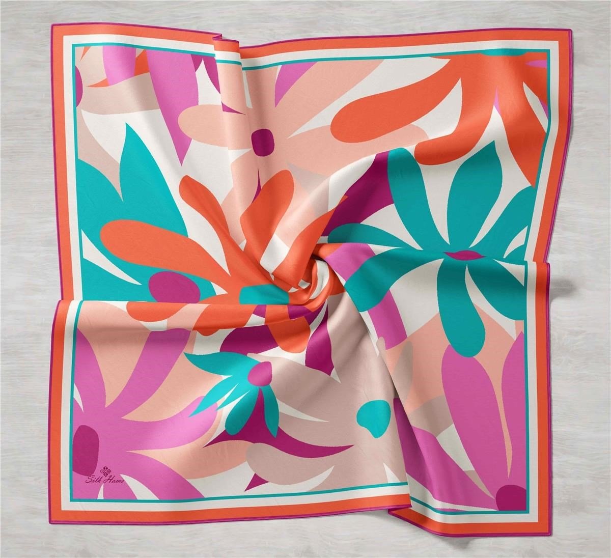 Silk Home Twill İpek Eşarp 11408-38