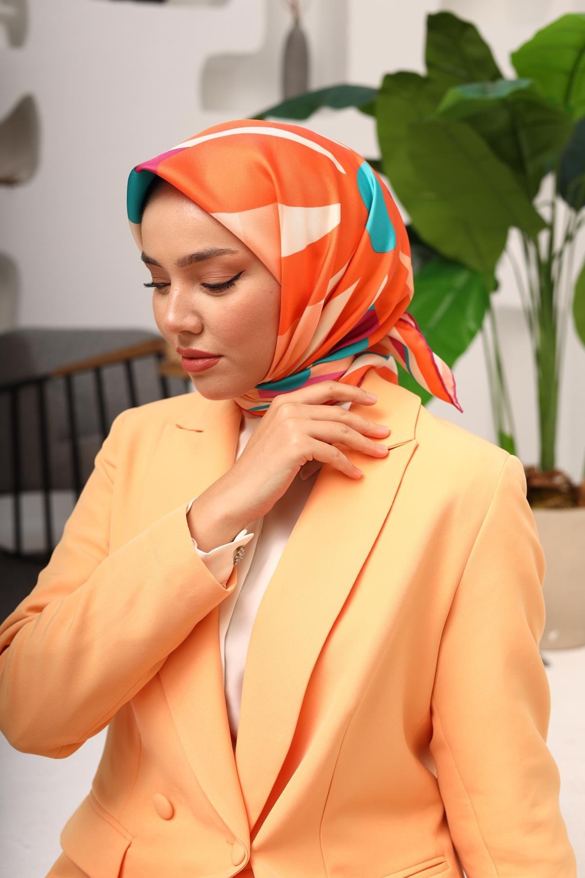 Silk Home Twill İpek Eşarp 11408-38
