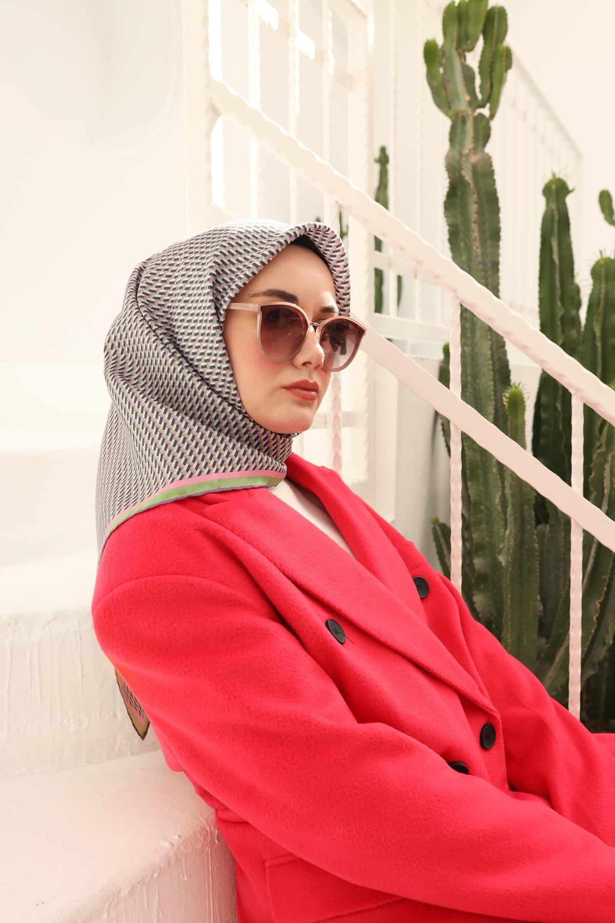 Silk Home Twill İpek Eşarp 11409-07