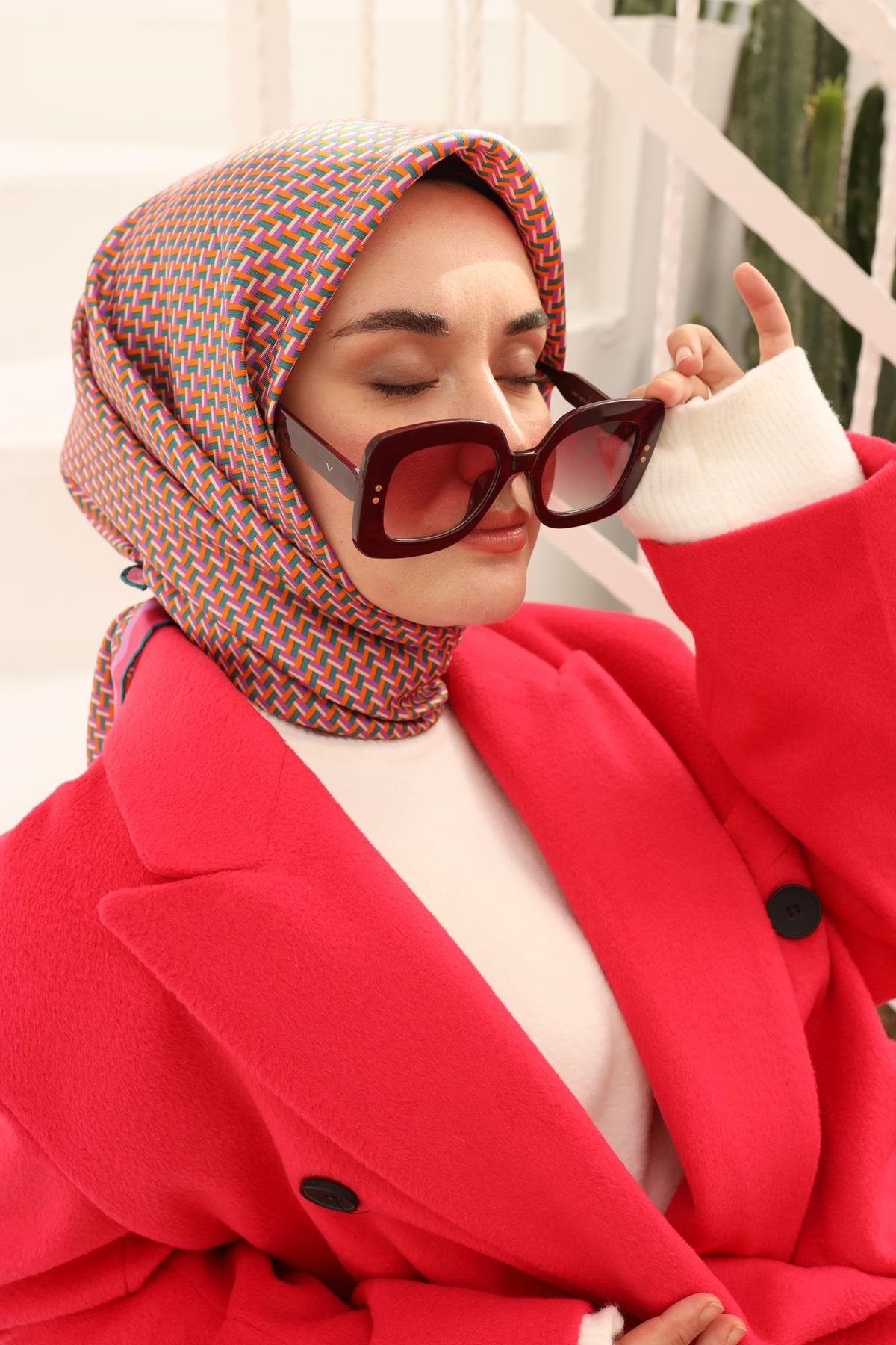 Silk Home Twill İpek Eşarp 11409-12