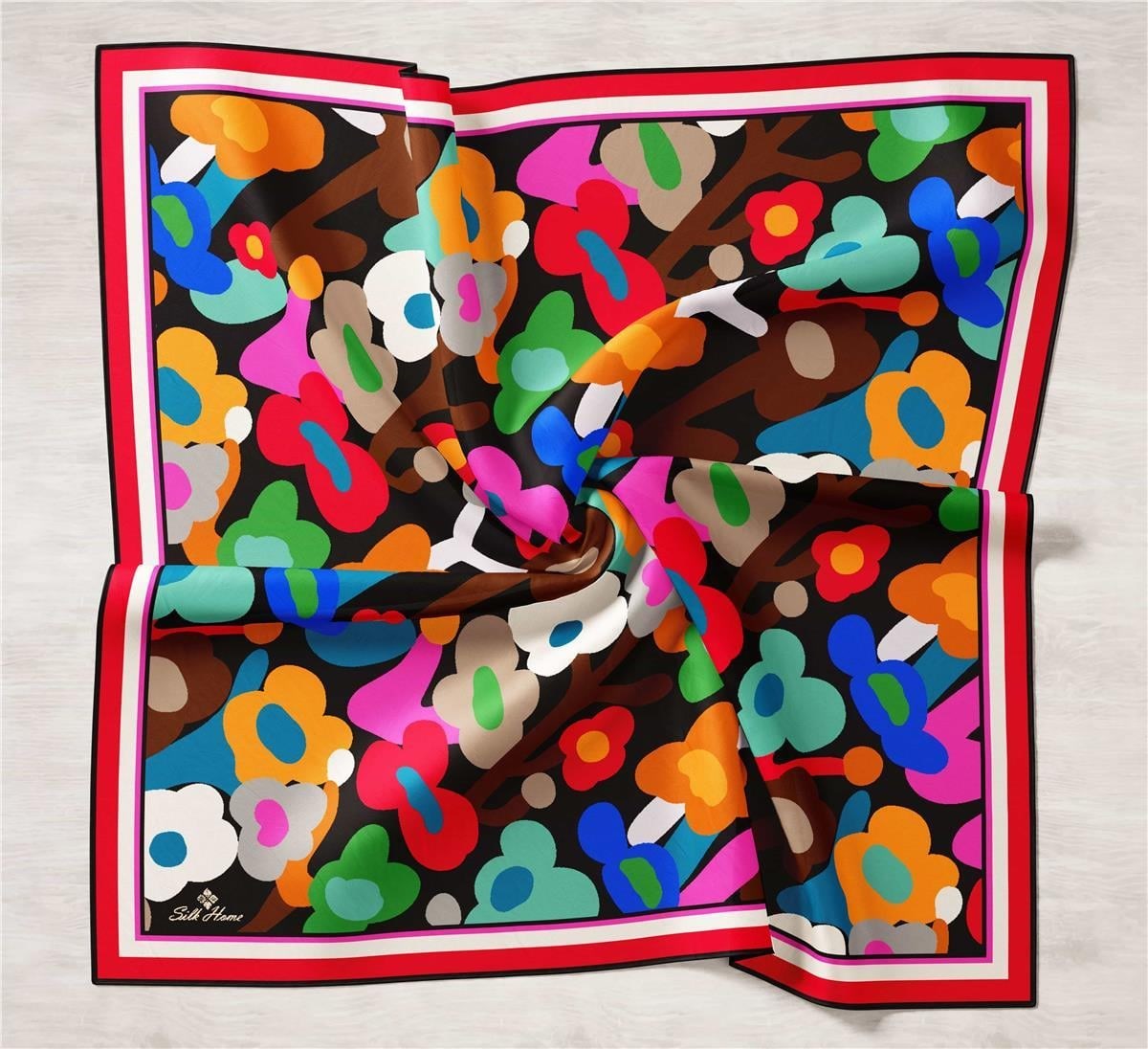 Silk Home Twill İpek Eşarp 11410-01