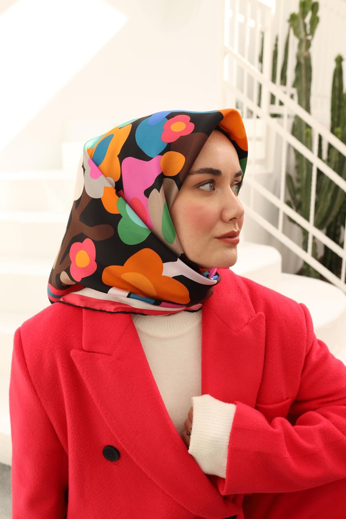 Silk Home Twill İpek Eşarp 11410-01