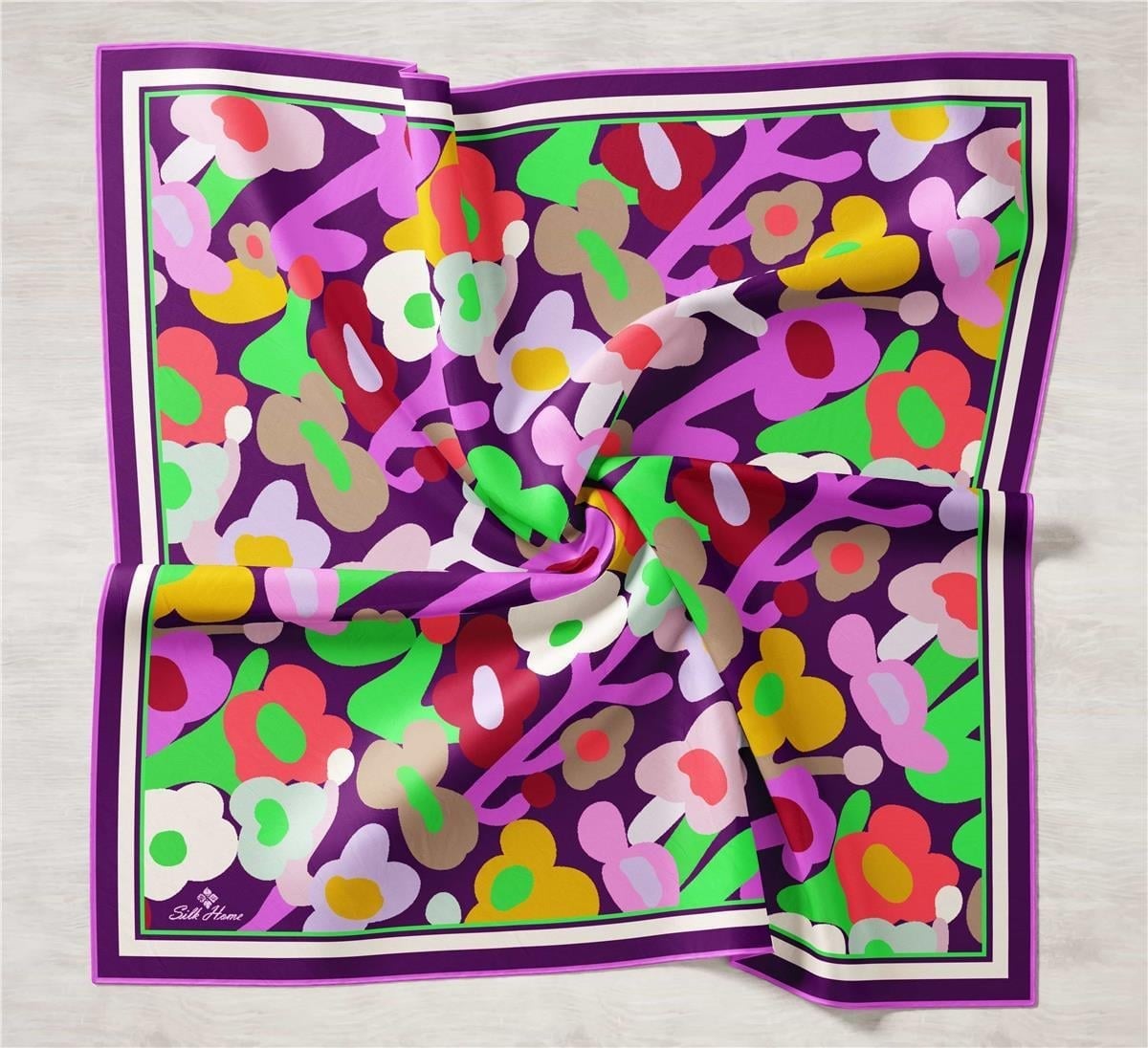 Silk Home Twill İpek Eşarp 11410-02