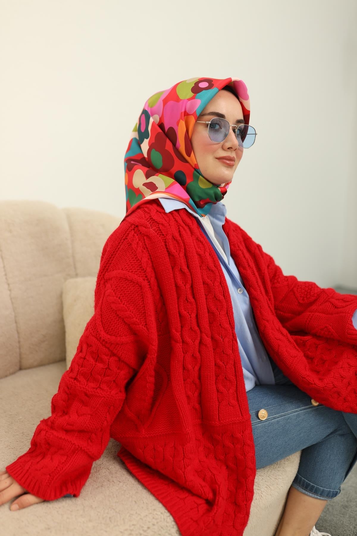 Silk Home Twill İpek Eşarp 11410-06