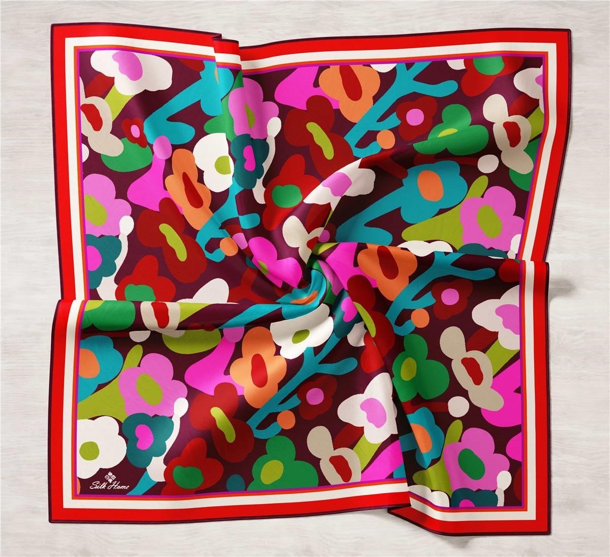 Silk Home Twill İpek Eşarp 11410-07