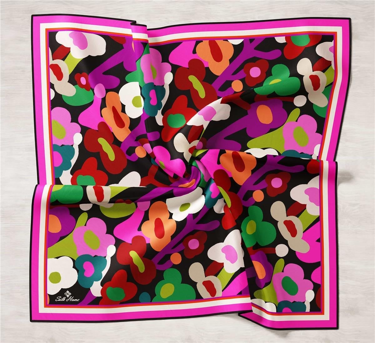 Silk Home Twill İpek Eşarp 11410-08