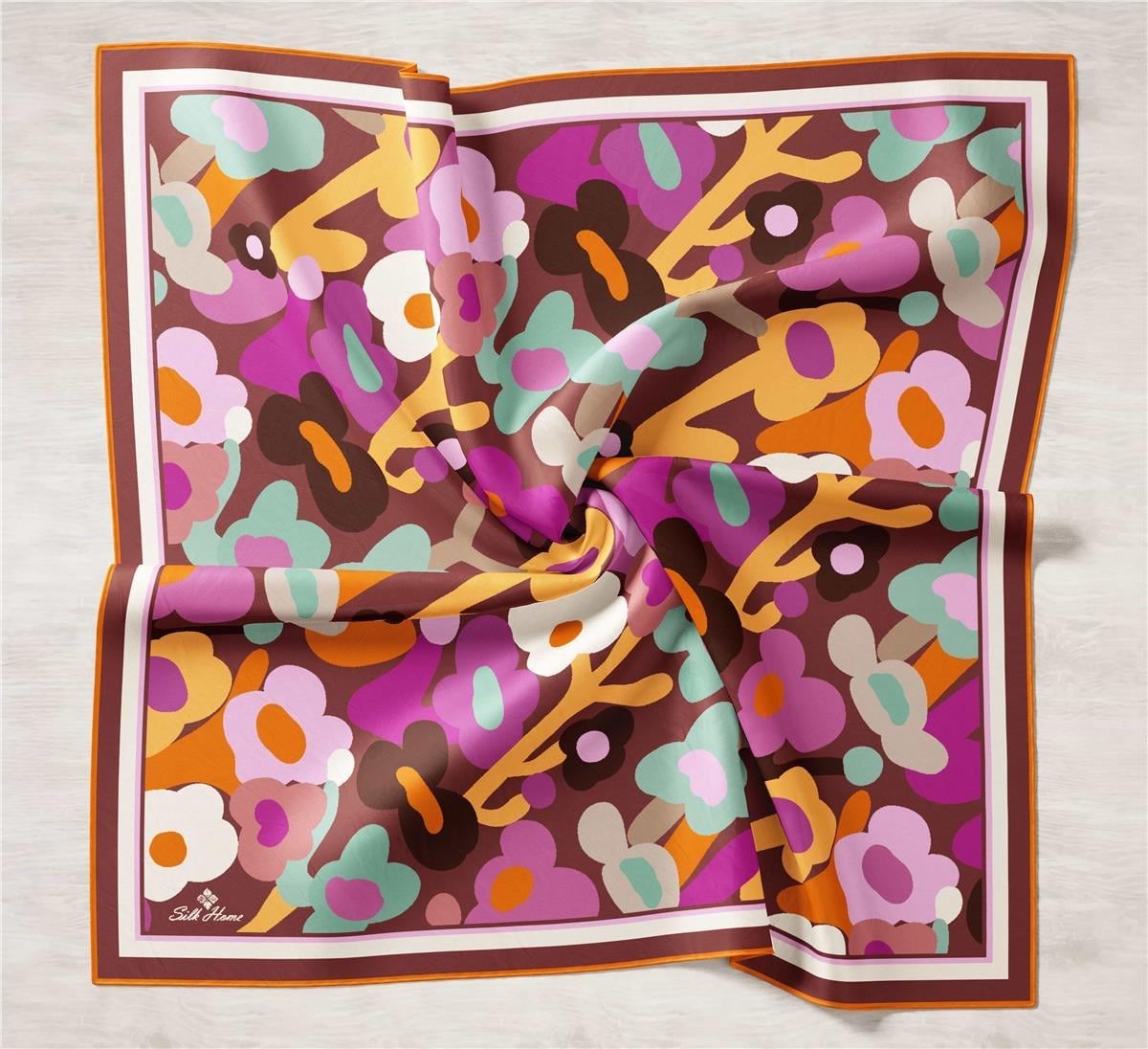 Silk Home Twill İpek Eşarp 11410-10