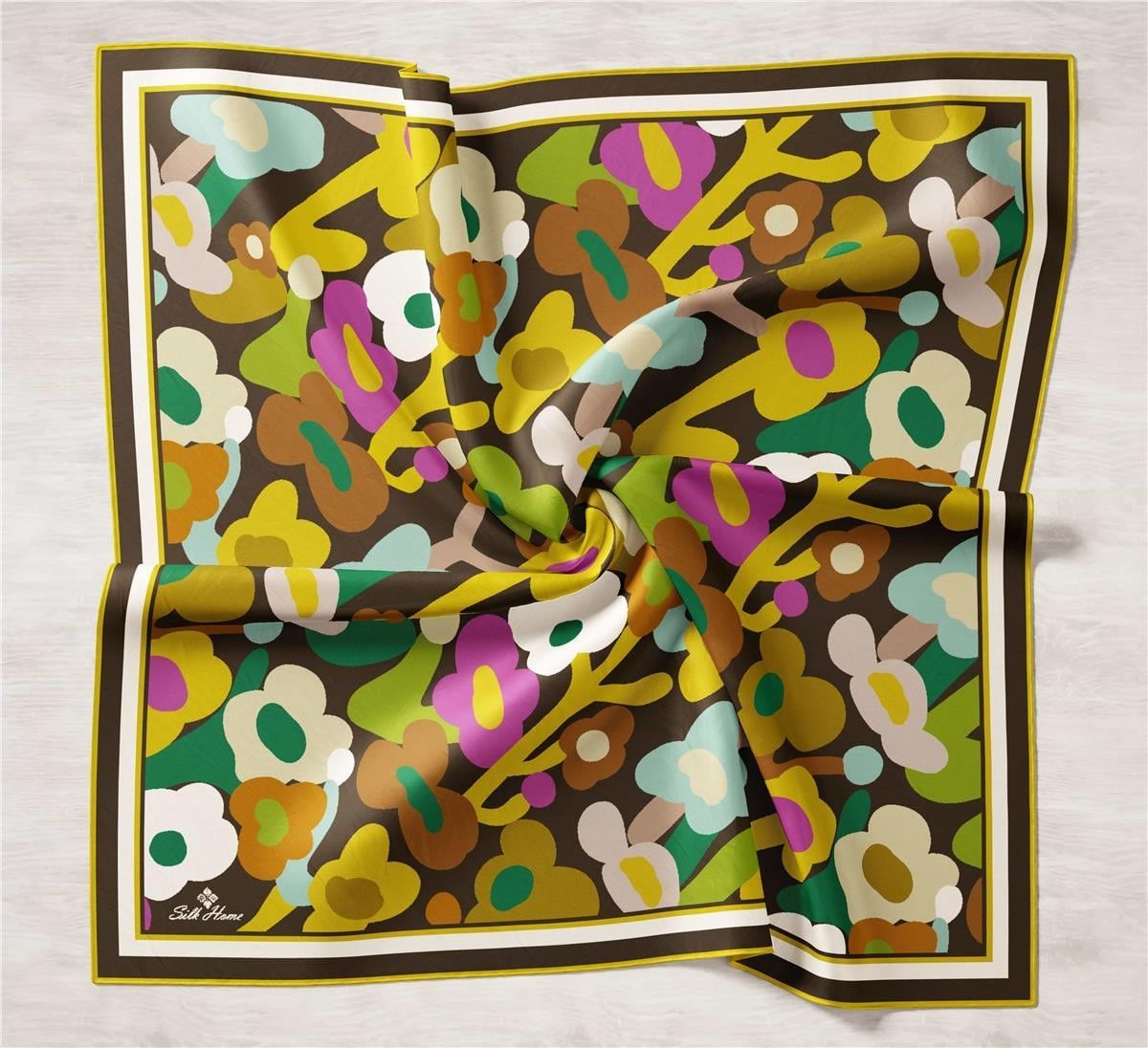 Silk Home Twill İpek Eşarp 11410-11