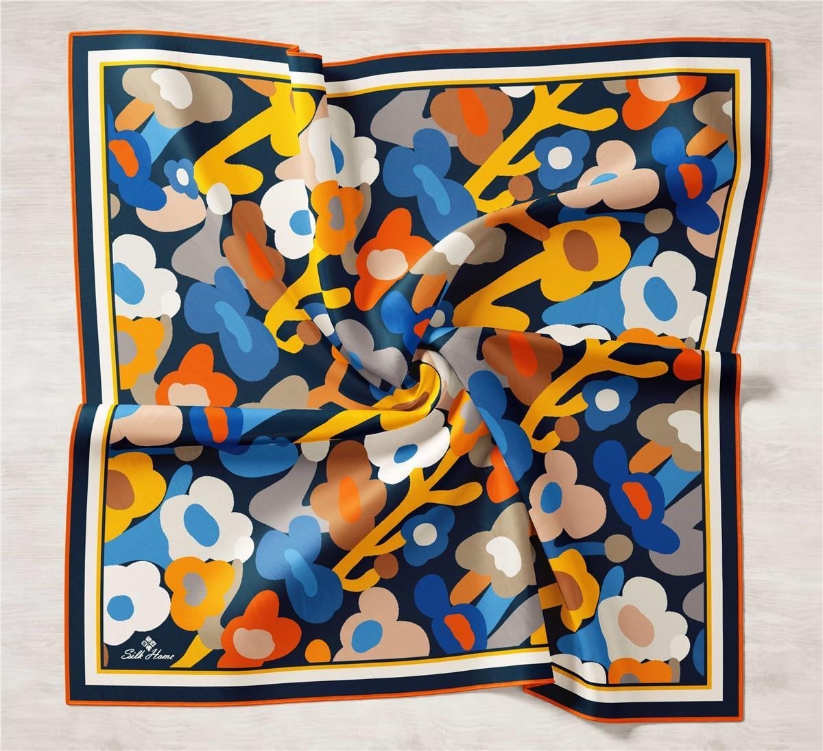 Silk Home Twill İpek Eşarp 11410-14
