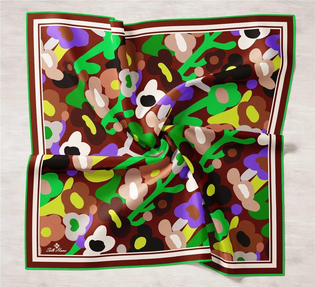 Silk Home Twill İpek Eşarp 11410-28