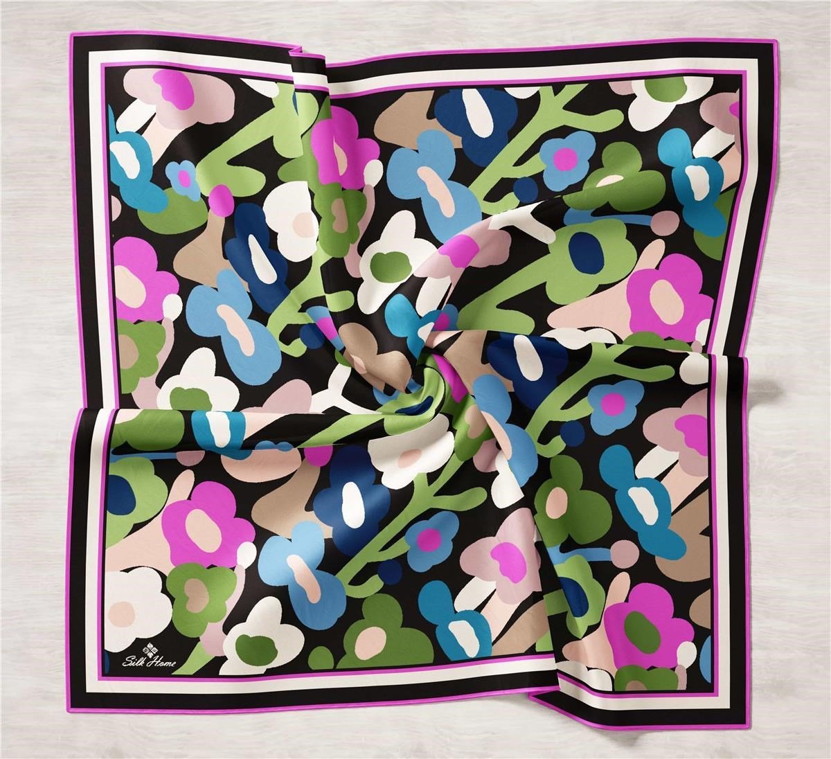 Silk Home Twill İpek Eşarp 11410-42