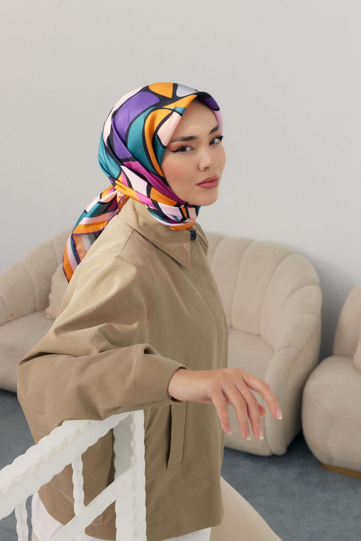 Silk Home Twill İpek Eşarp 11411-03