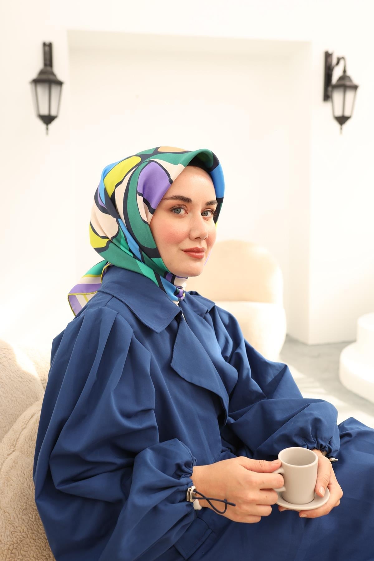 Silk Home Twill İpek Eşarp 11411-08