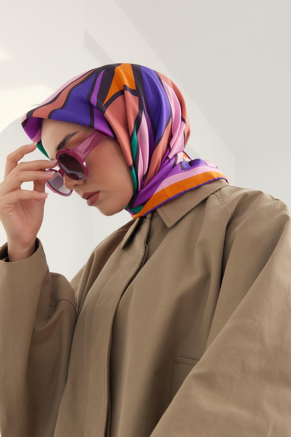 Silk Home Twill İpek Eşarp 11411-12