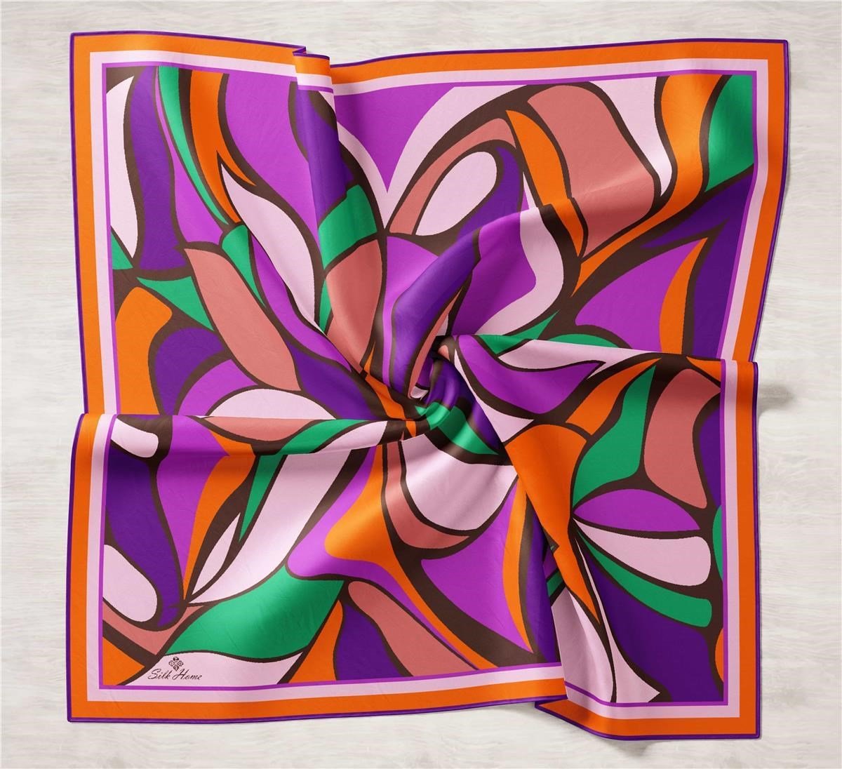Silk Home Twill İpek Eşarp 11411-12