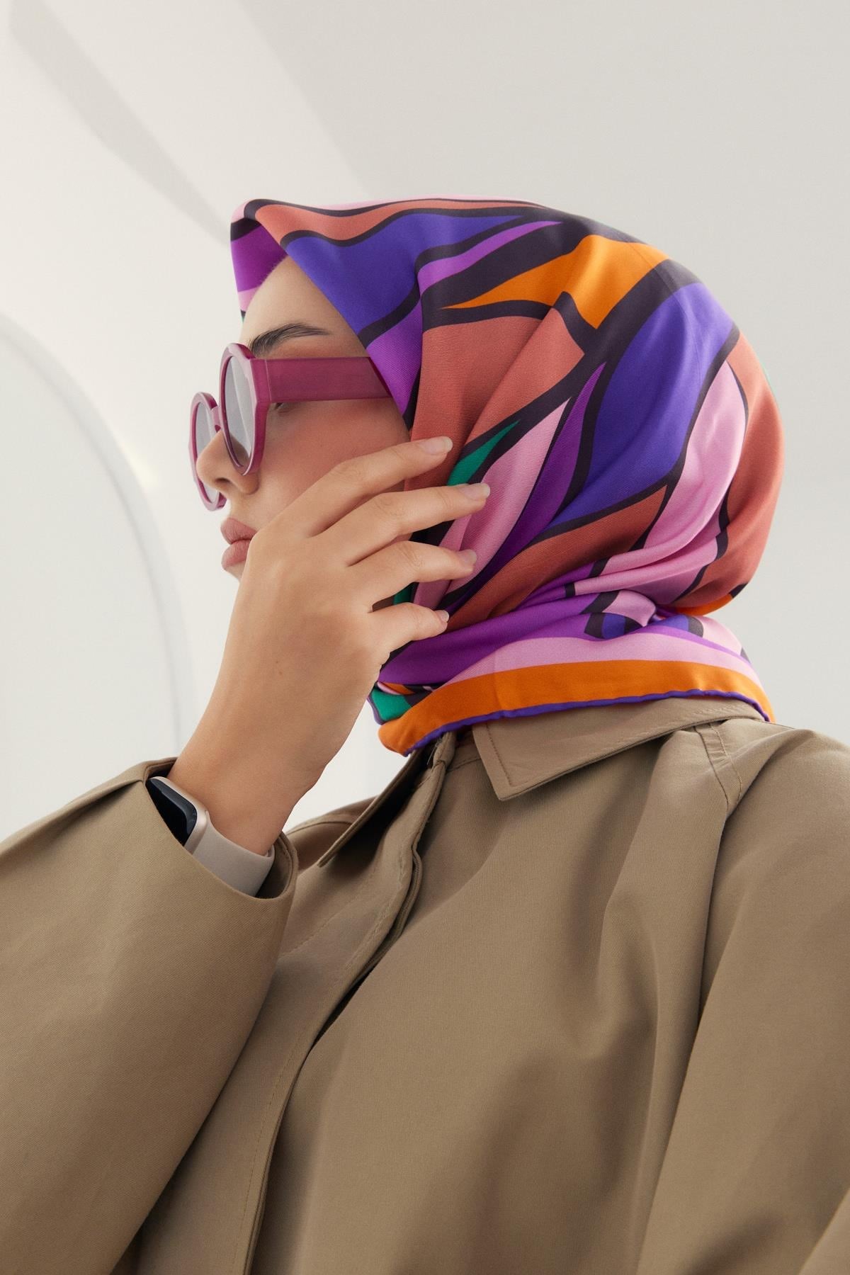 Silk Home Twill İpek Eşarp 11411-12
