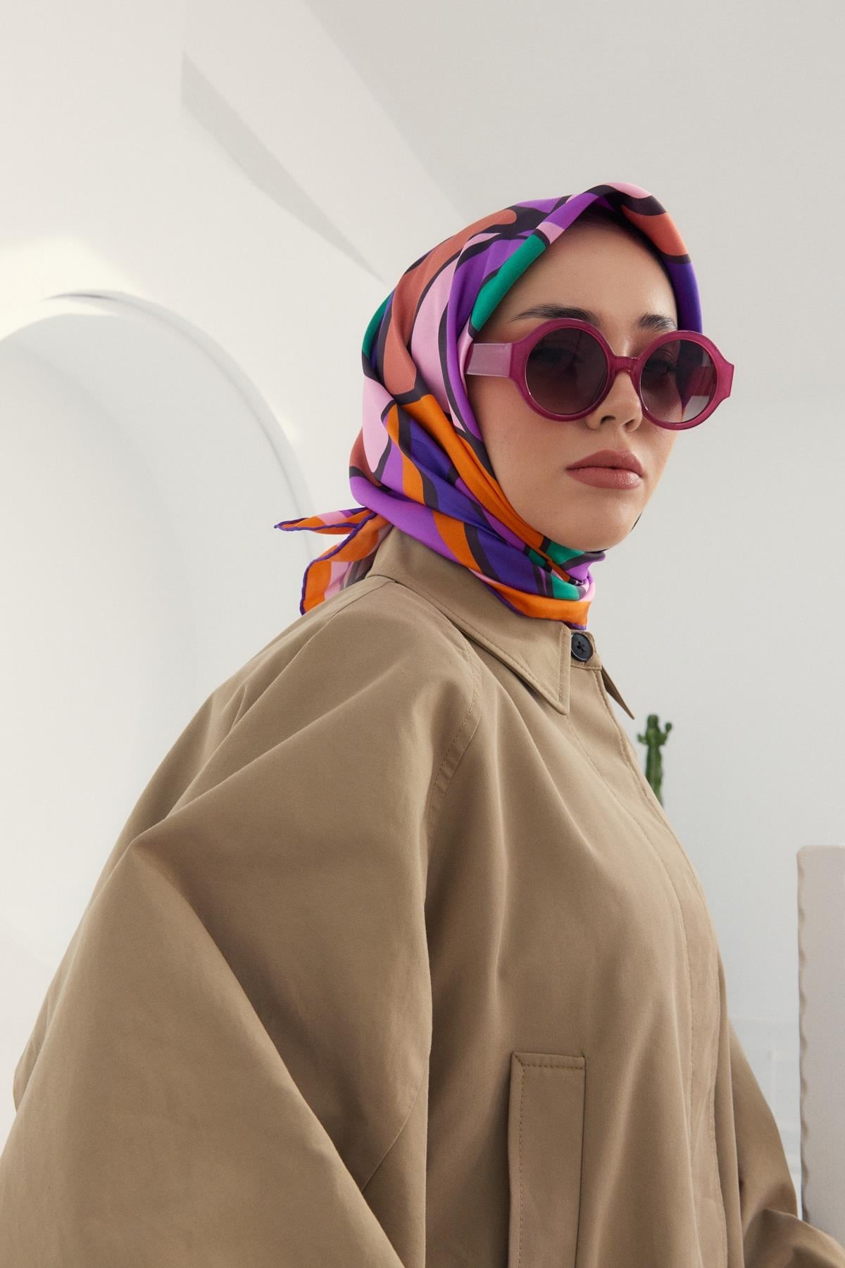 Silk Home Twill İpek Eşarp 11411-12