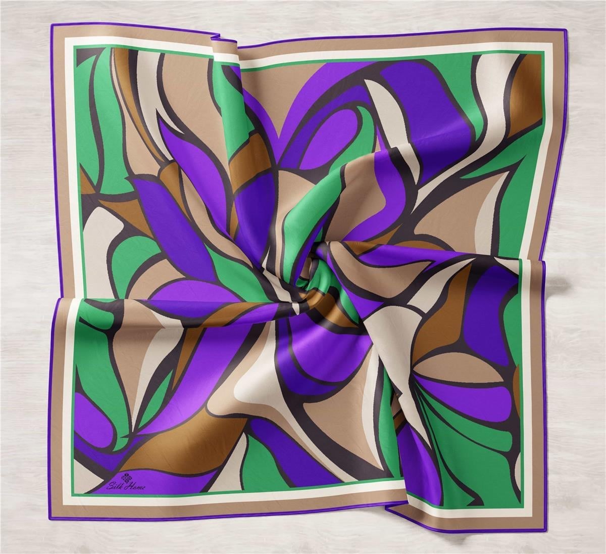 Silk Home Twill İpek Eşarp 11411-33