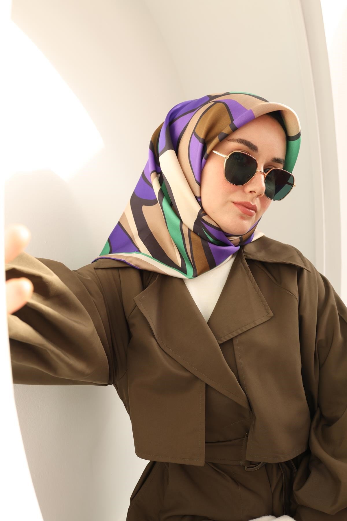 Silk Home Twill İpek Eşarp 11411-33