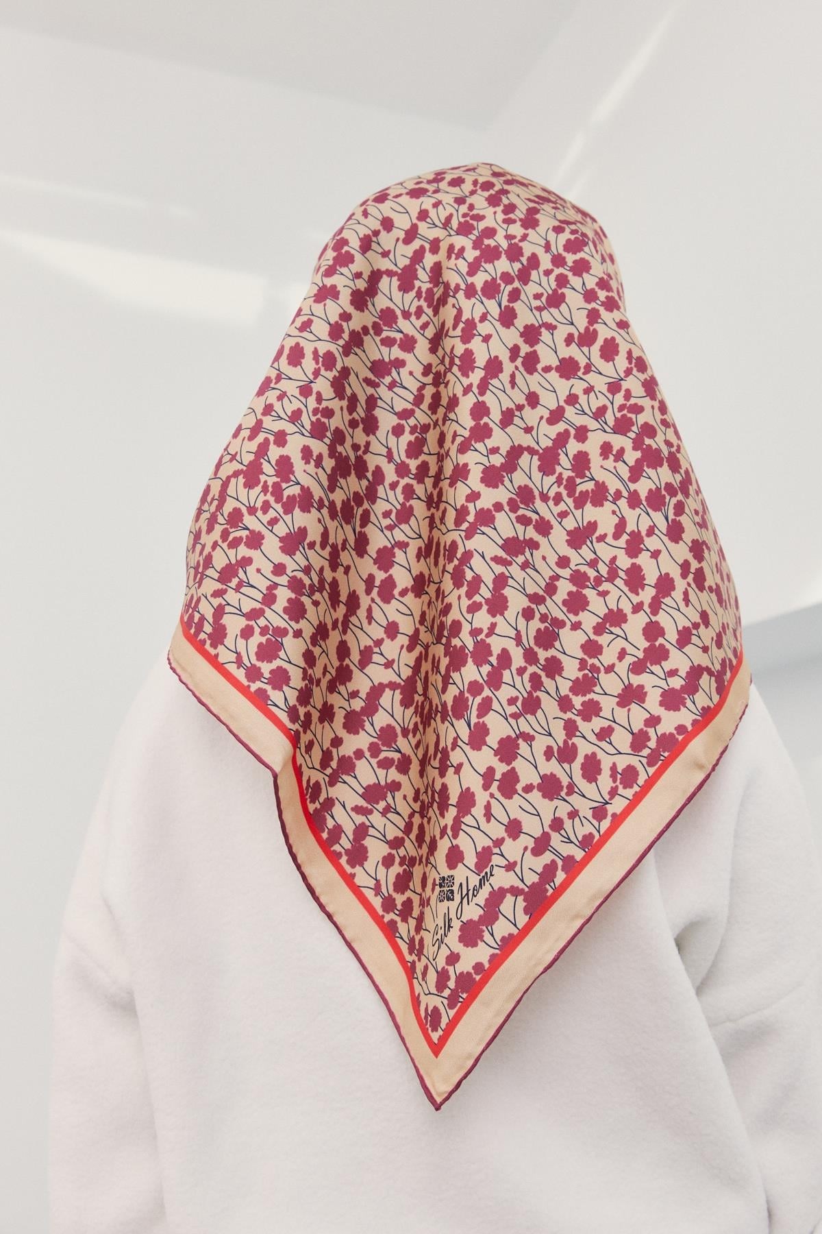 Silk Home Twill İpek Eşarp 11412-40