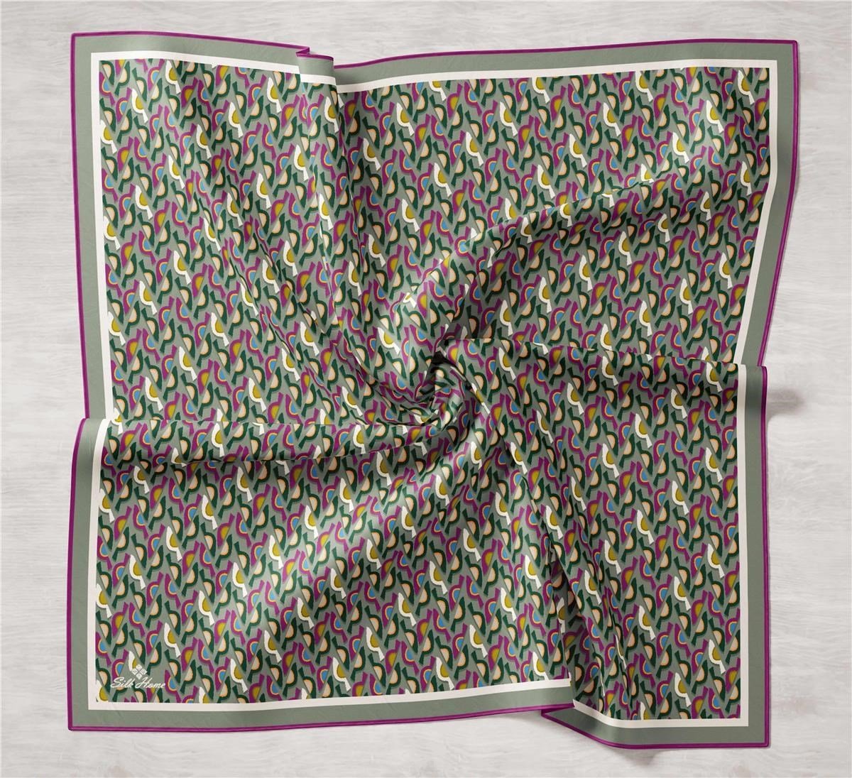 Silk Home Twill İpek Eşarp 11413-12