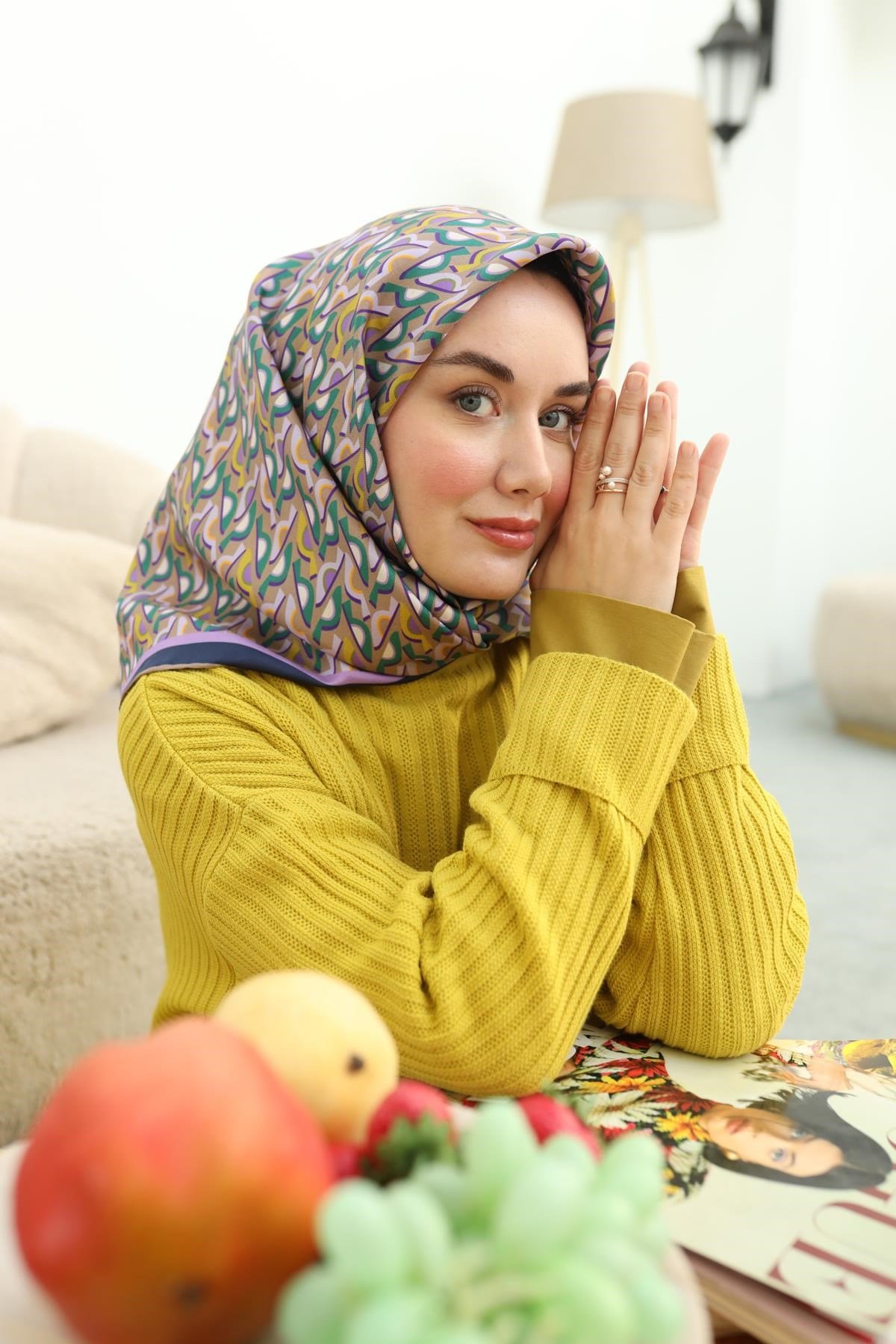 Silk Home Twill İpek Eşarp 11413-19