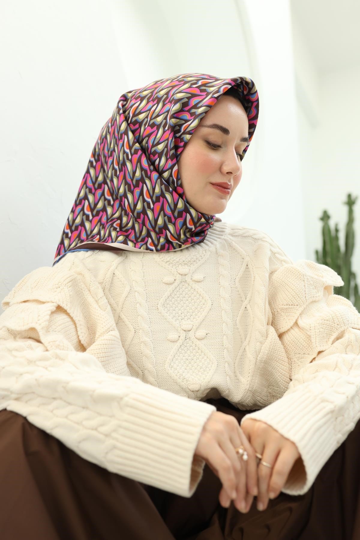 Silk Home Twill İpek Eşarp 11413-23