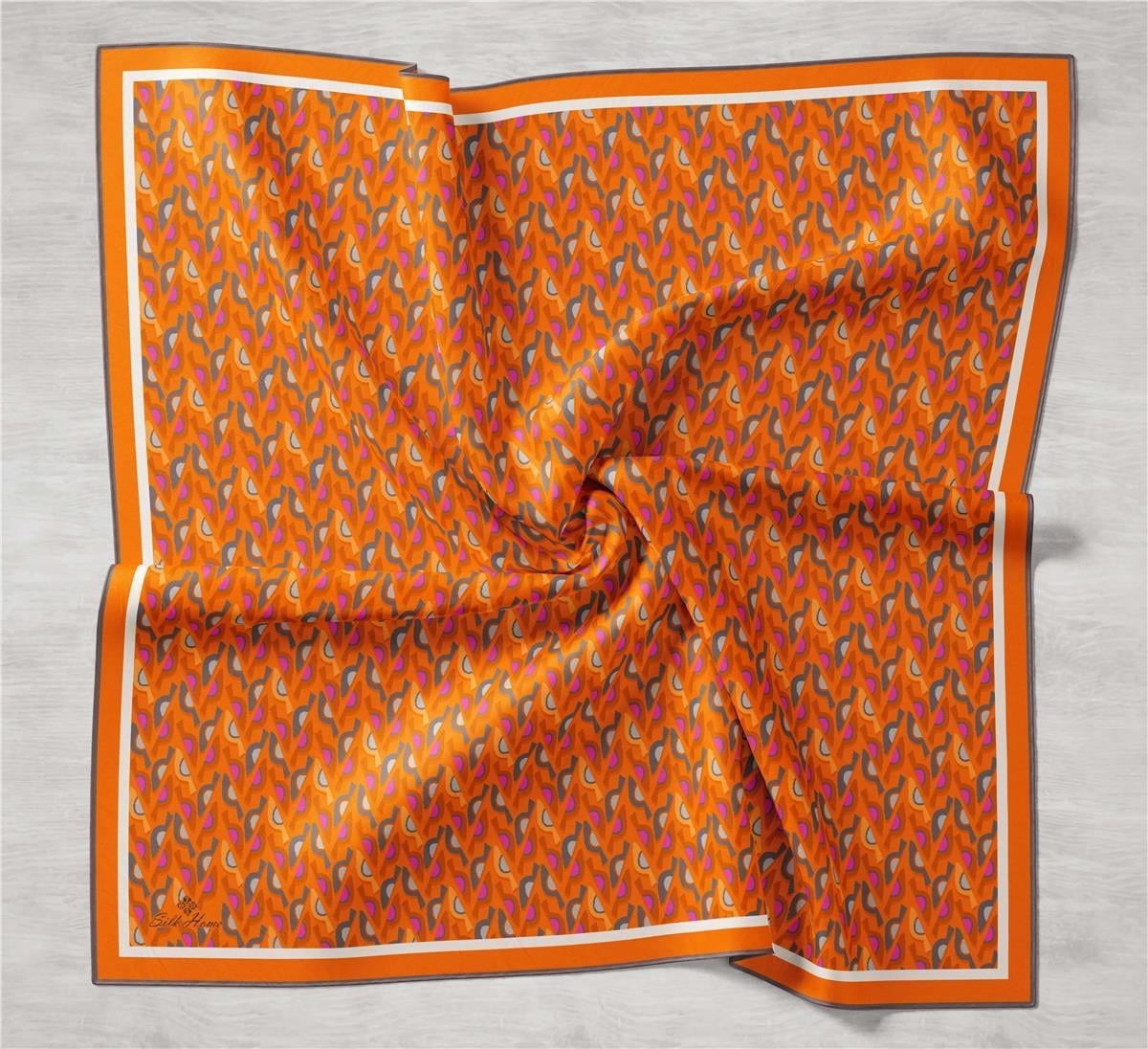 Silk Home Twill İpek Eşarp 11413-28