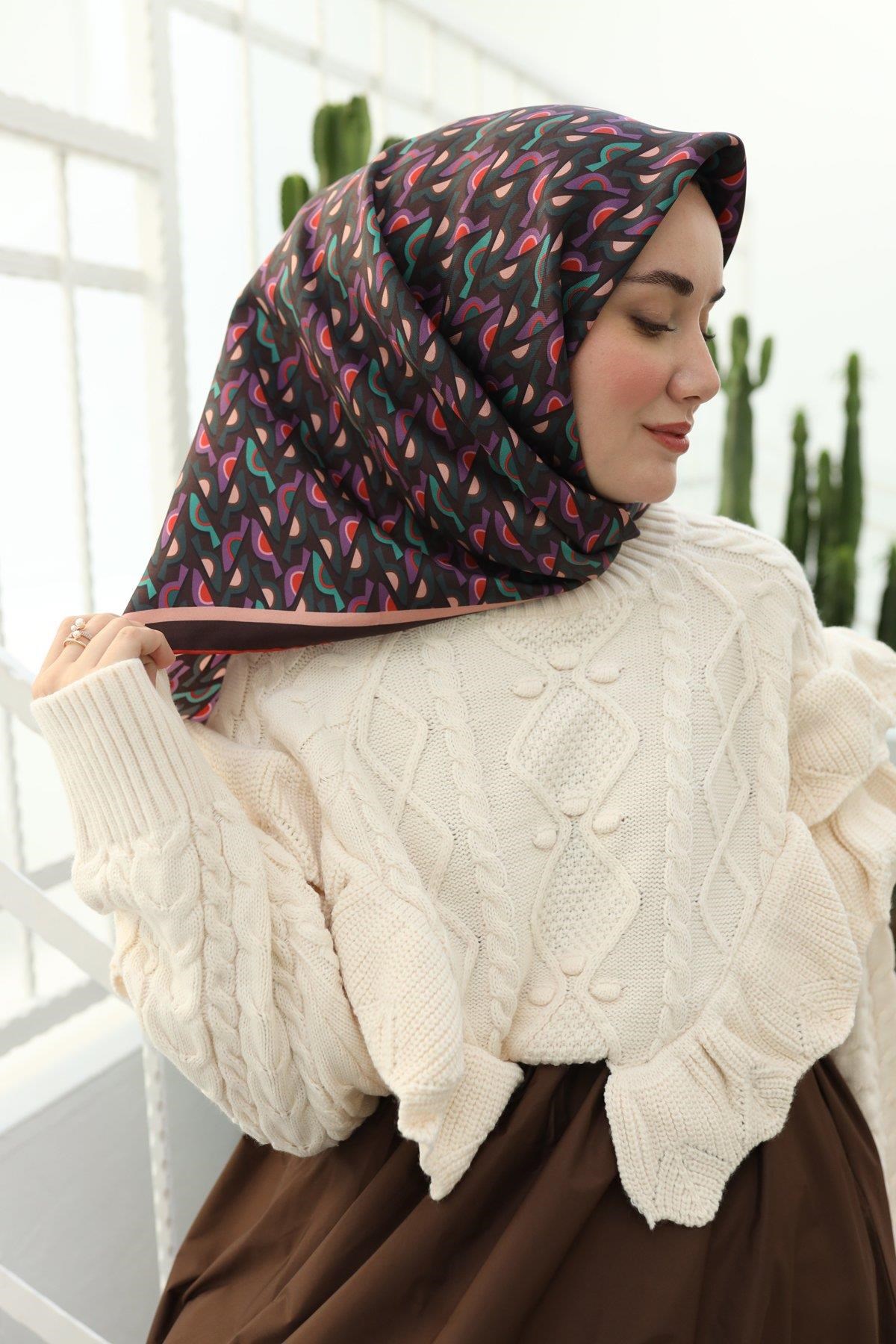Silk Home Twill İpek Eşarp 11413-41