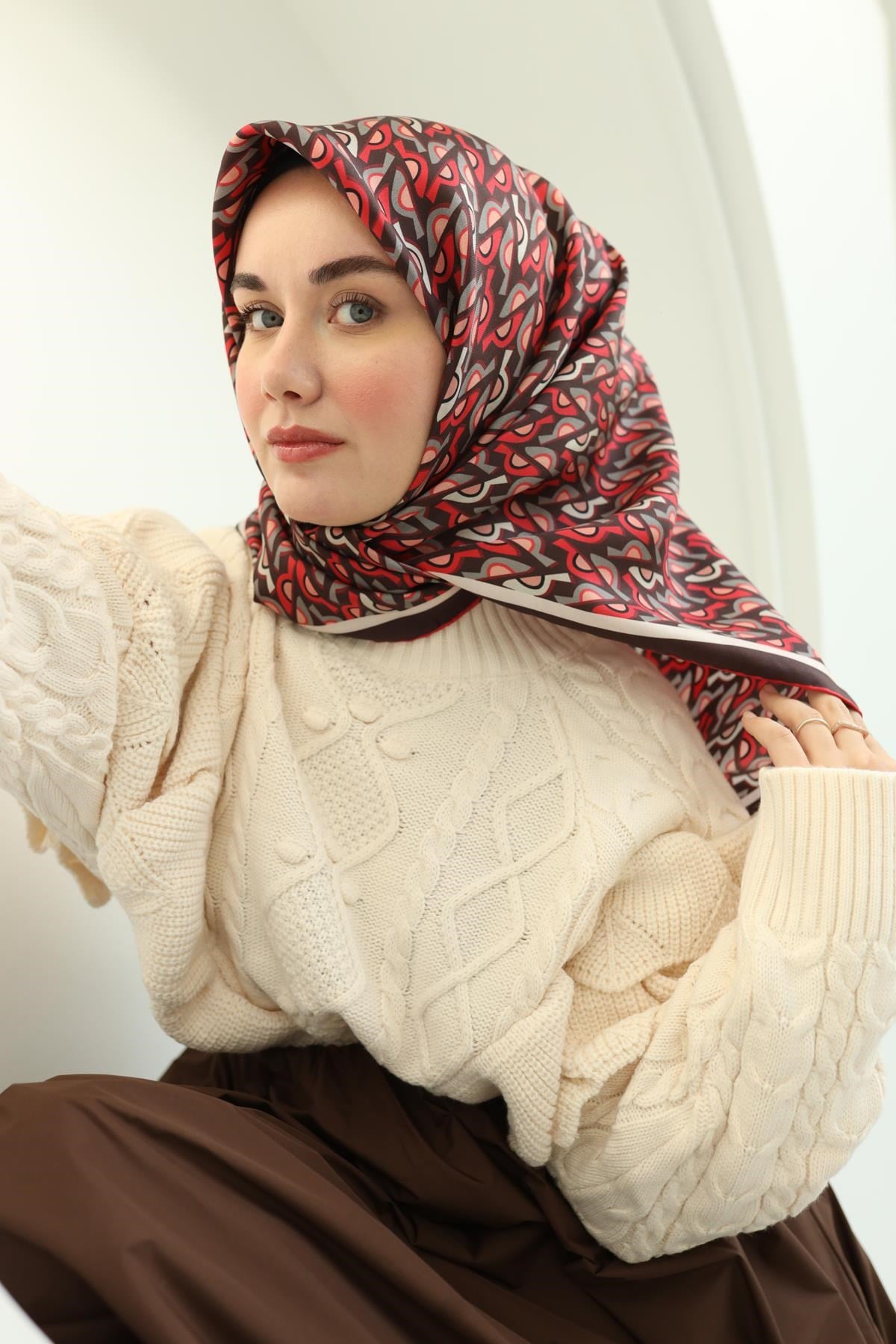 Silk Home Twill İpek Eşarp 11413-42
