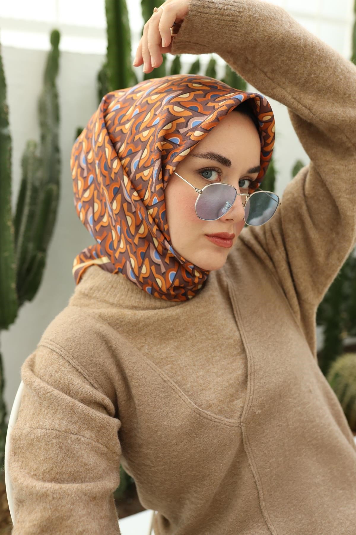 Silk Home Twill İpek Eşarp 11413-43
