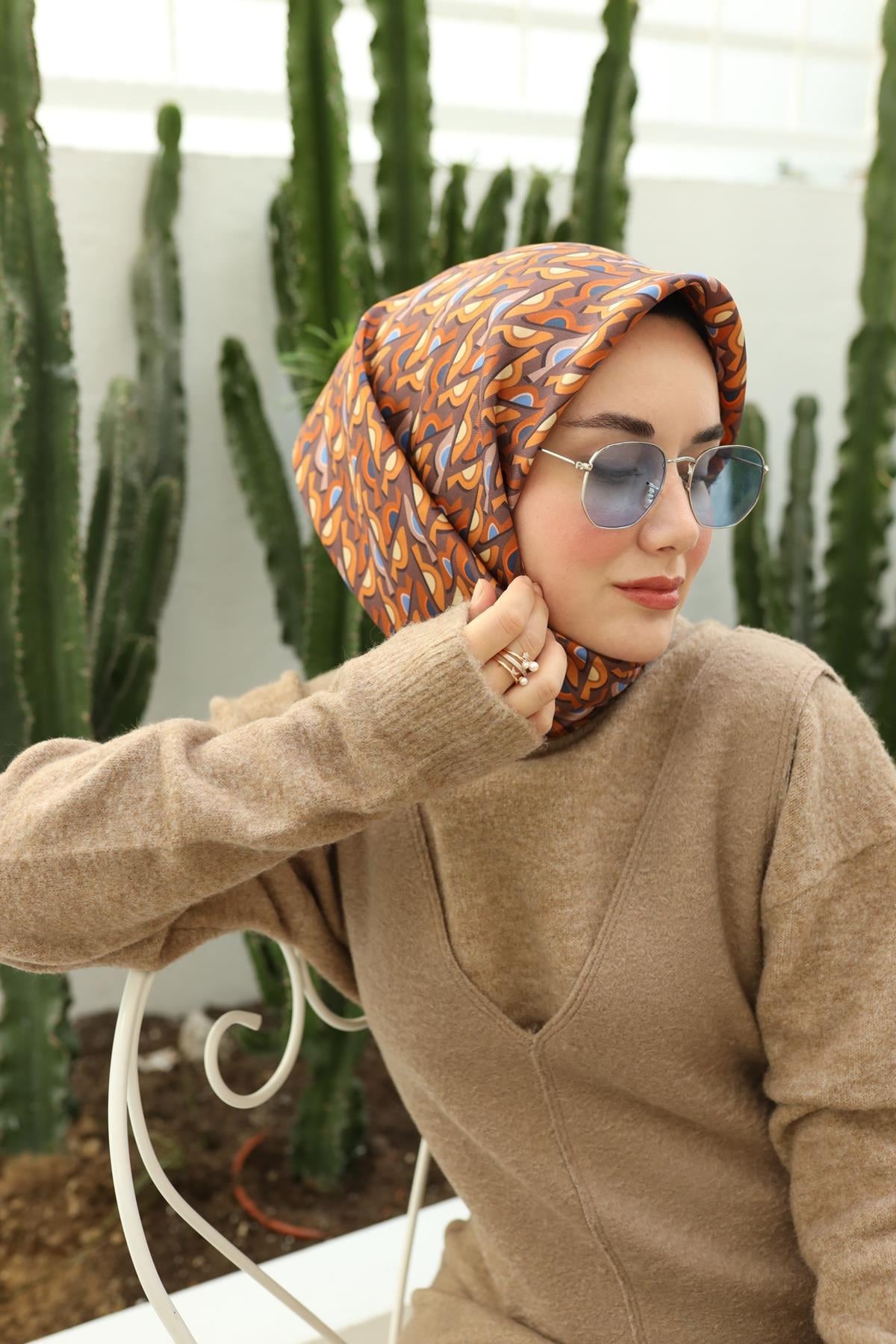 Silk Home Twill İpek Eşarp 11413-43