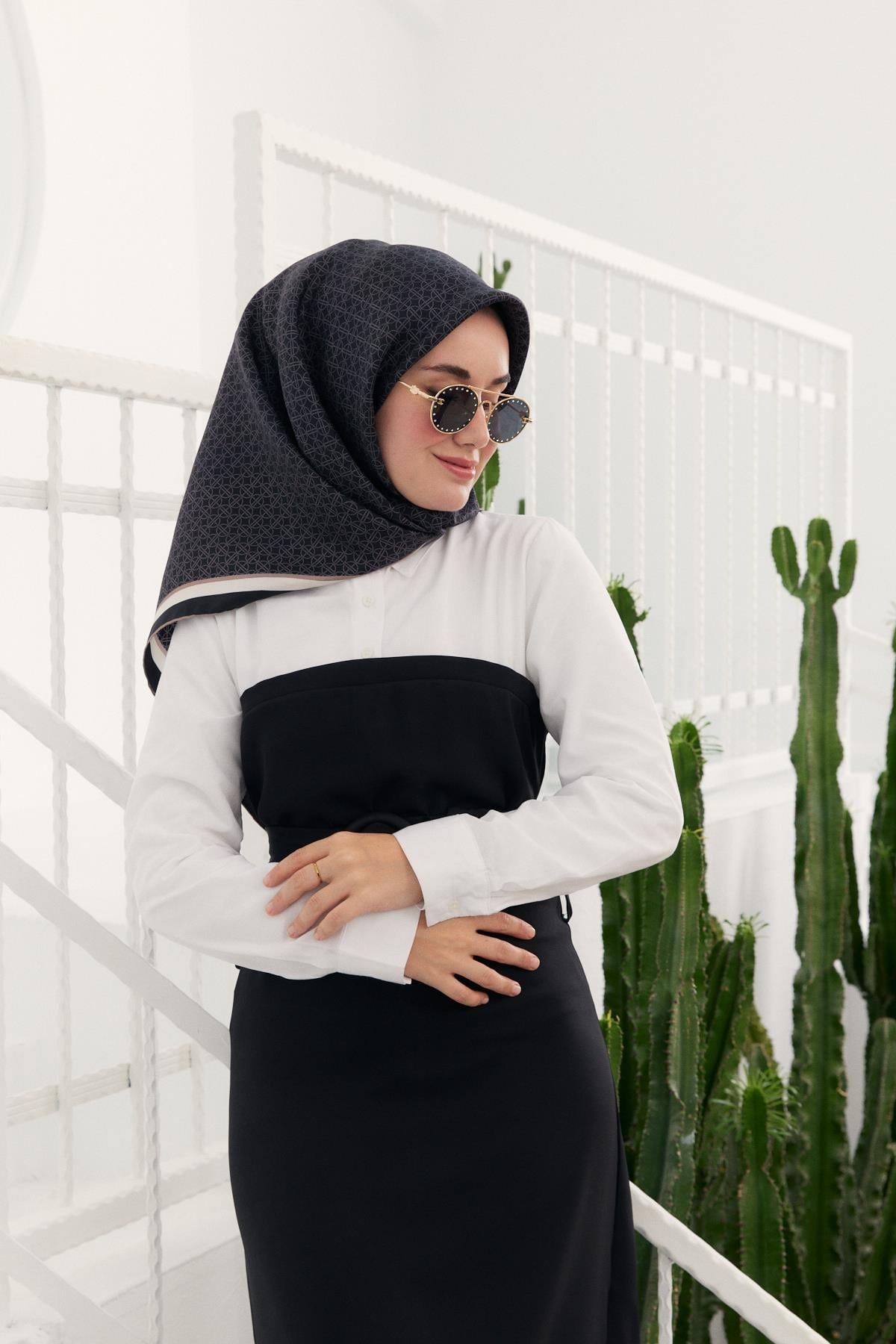 Silk Home Twill İpek Eşarp 11414-01