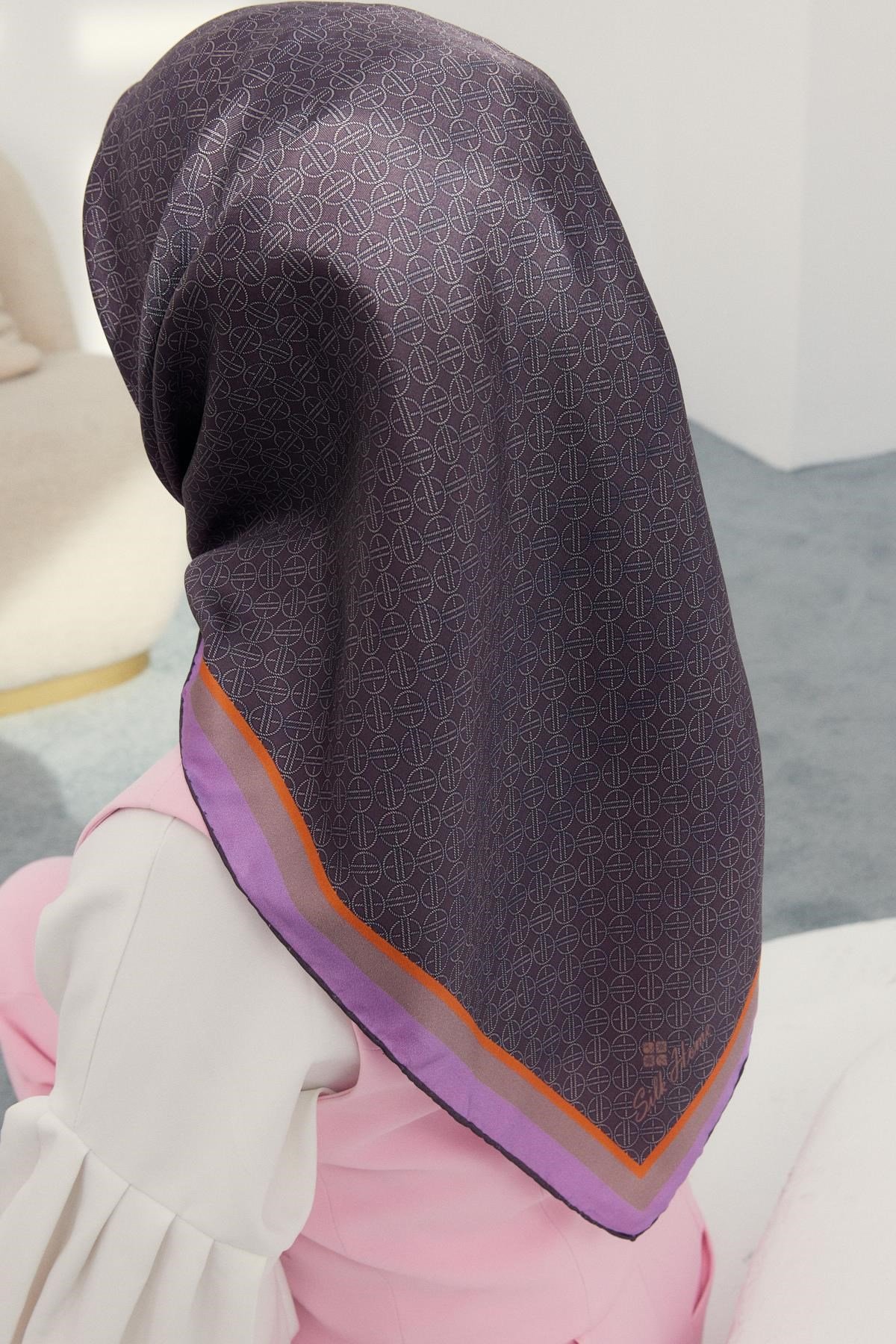 Silk Home Twill İpek Eşarp 11414-14