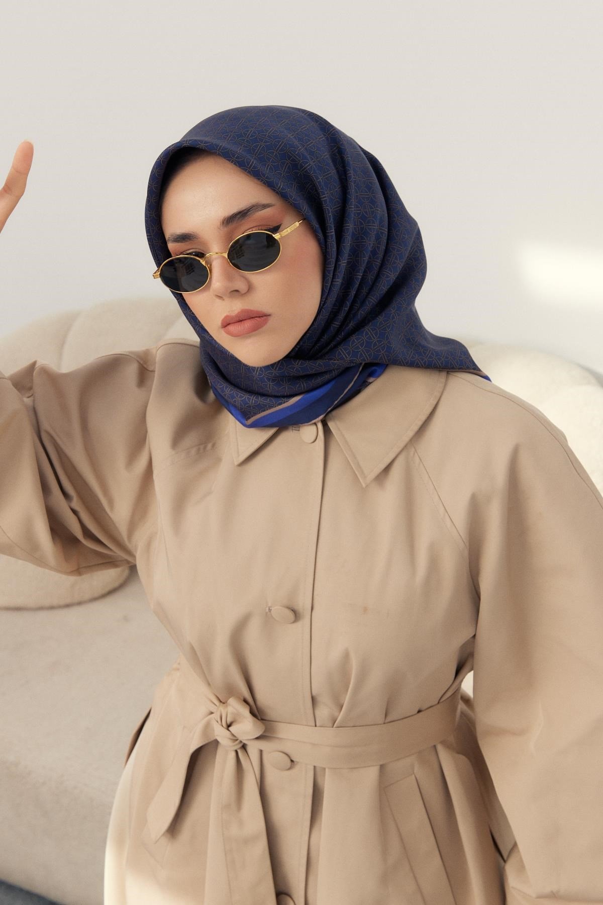 Silk Home Twill İpek Eşarp 11414-15