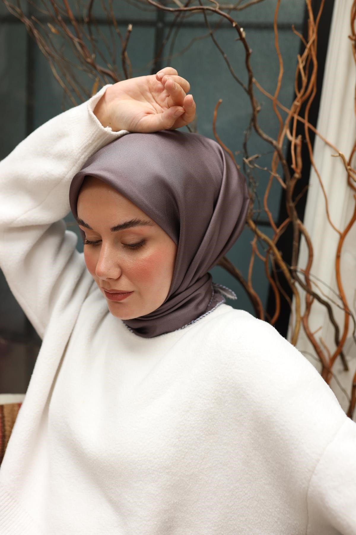 Silk Home Twill İpek Eşarp 11416-24