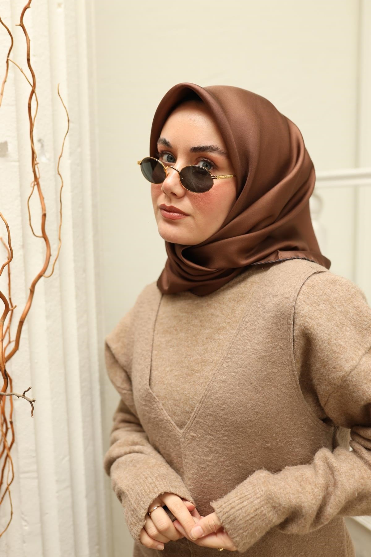 Silk Home Twill İpek Eşarp 11416-28