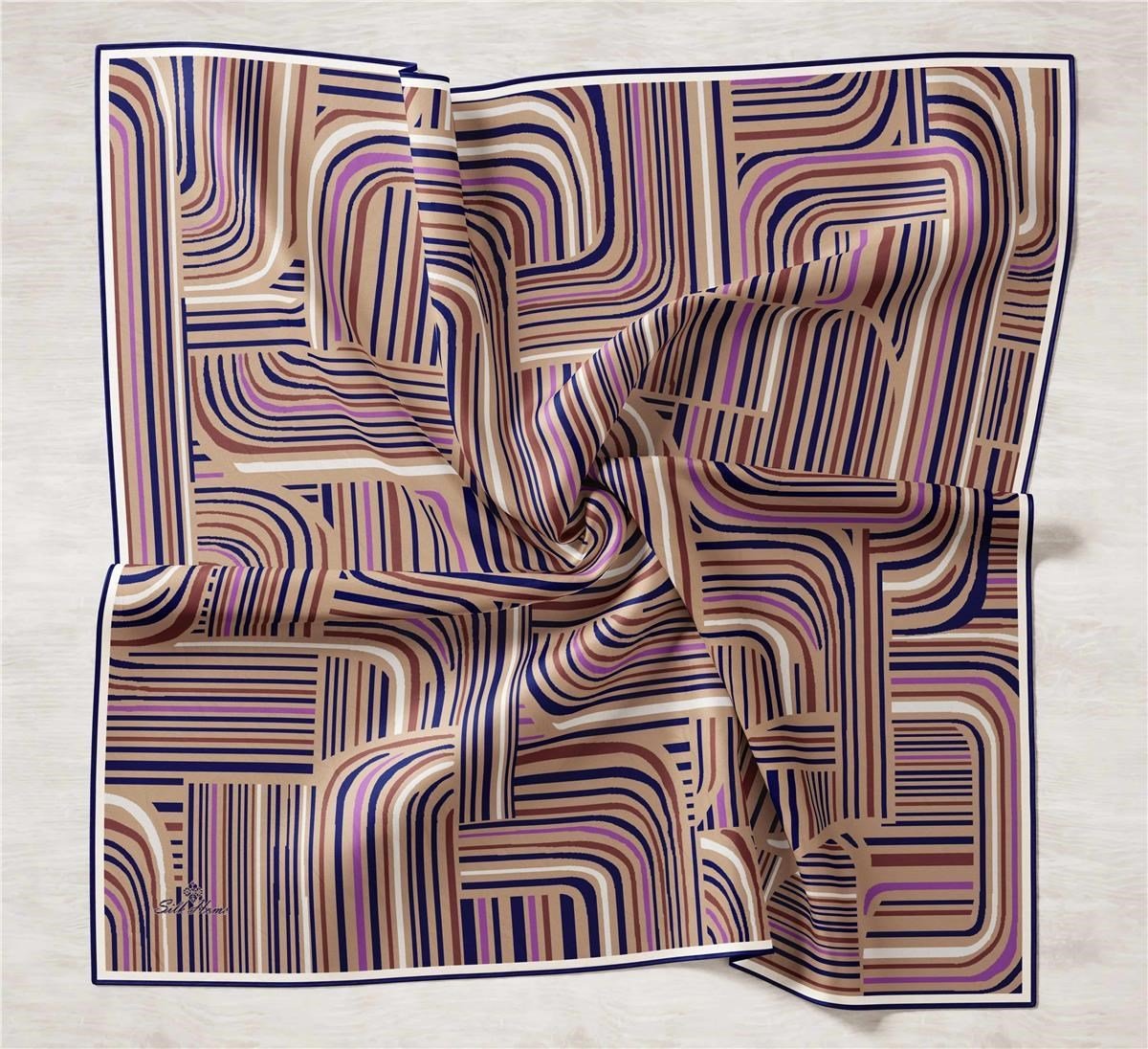 Silk Home Twill İpek Eşarp 11417-01