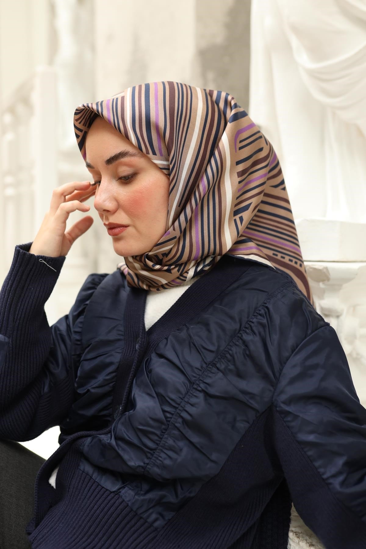 Silk Home Twill İpek Eşarp 11417-01
