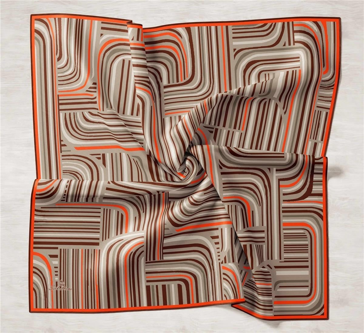 Silk Home Twill İpek Eşarp 11417-10