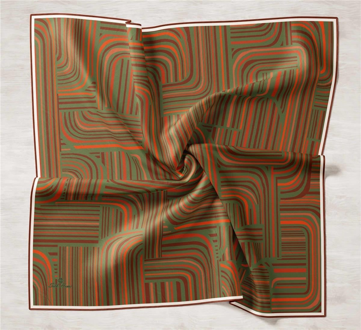 Silk Home Twill İpek Eşarp 11417-13