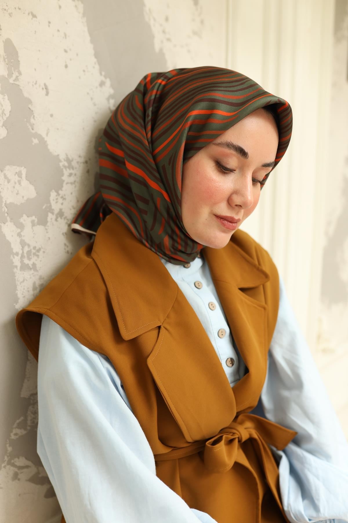 Silk Home Twill İpek Eşarp 11417-13