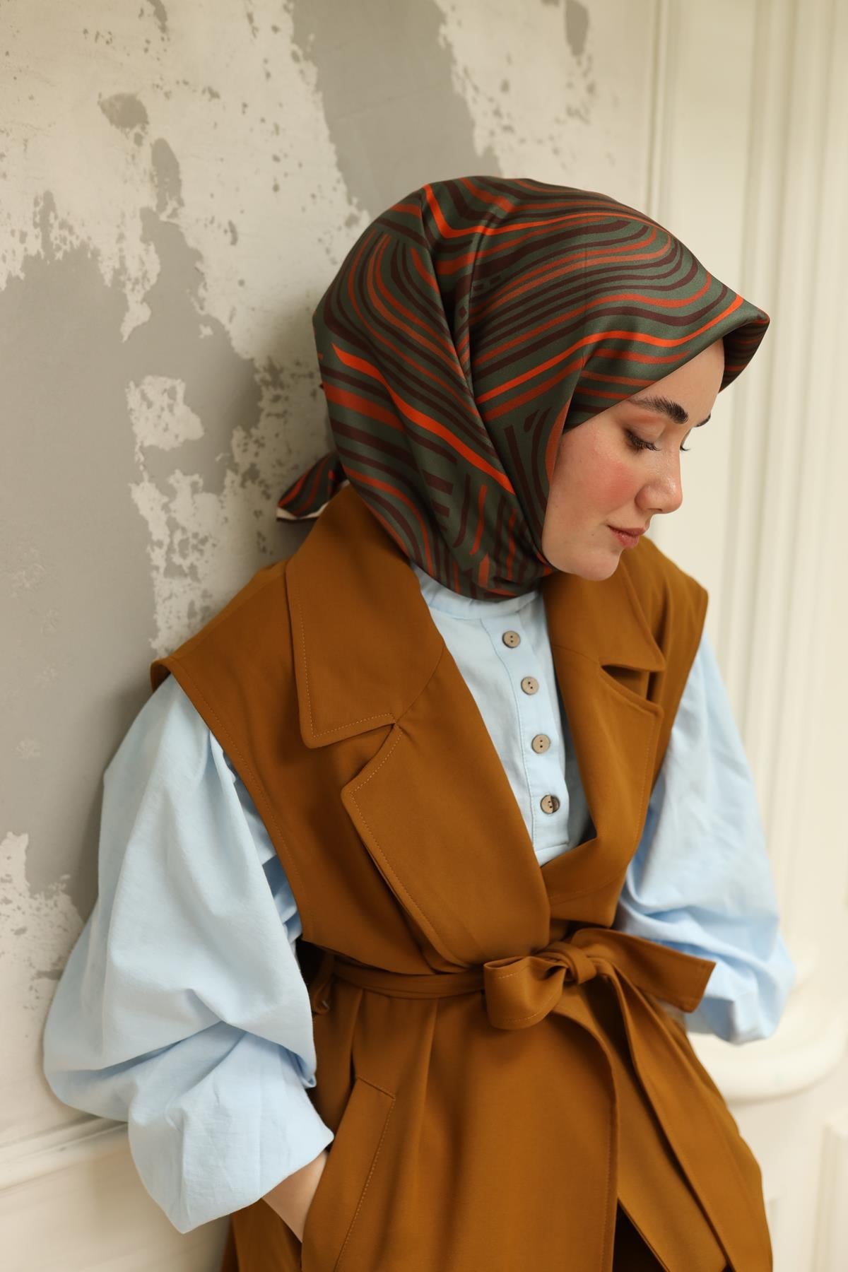 Silk Home Twill İpek Eşarp 11417-13