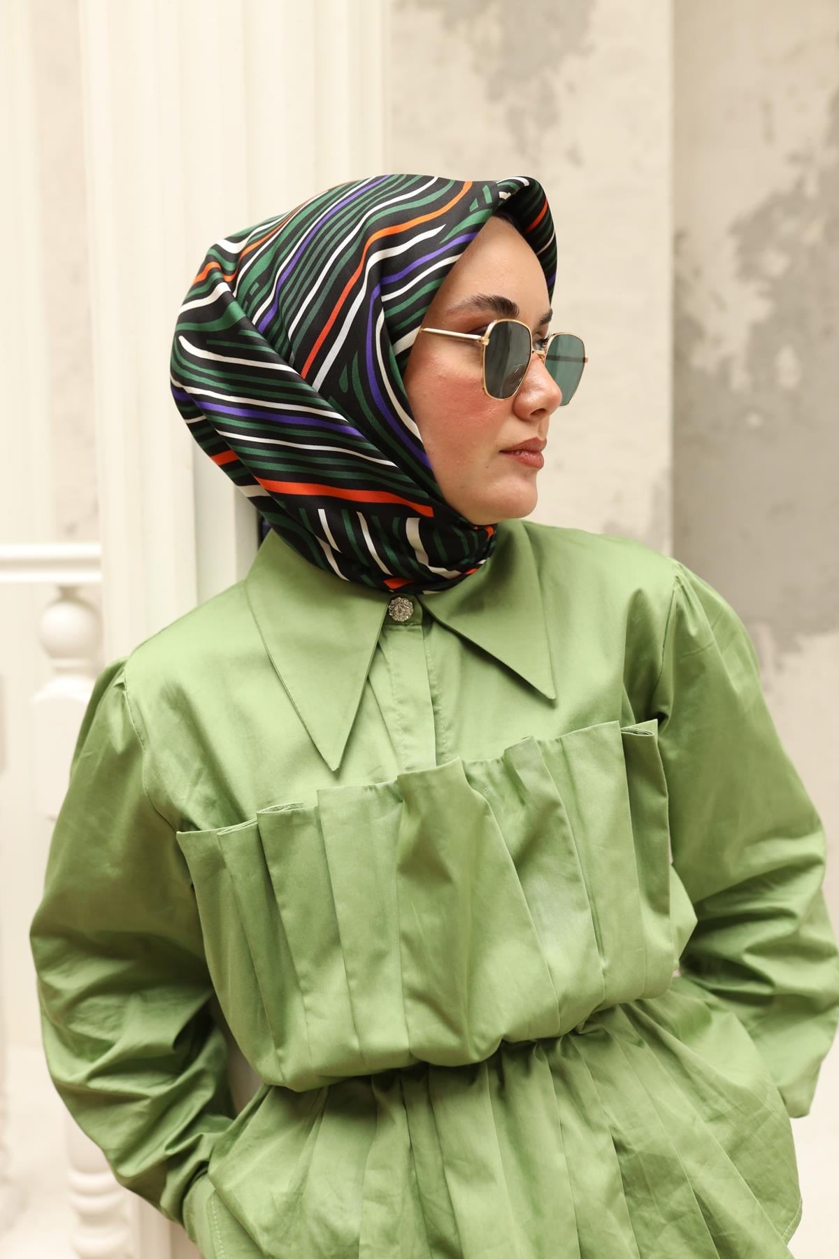 Silk Home Twill İpek Eşarp 11417-14