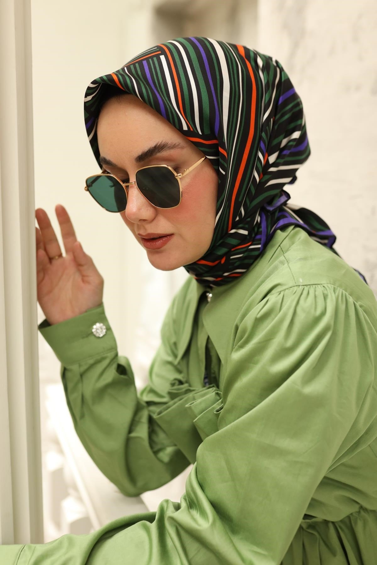 Silk Home Twill İpek Eşarp 11417-14